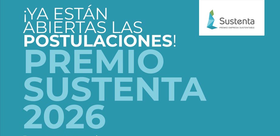 Afiche informa la convocatoria a Premio Sustenta UTEM 2026